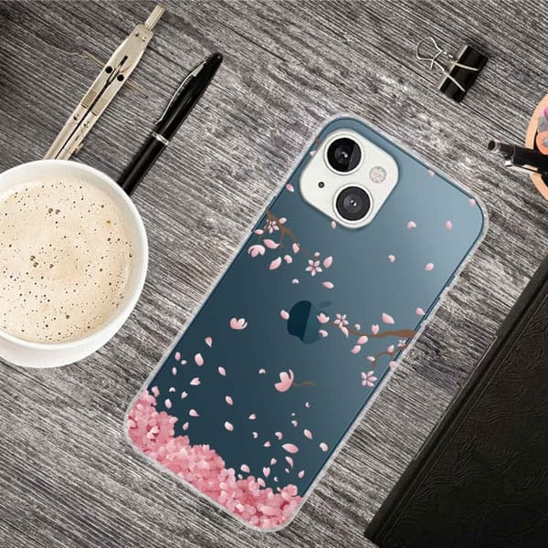 Deco iPhone 14 deksel - Sakura Pink