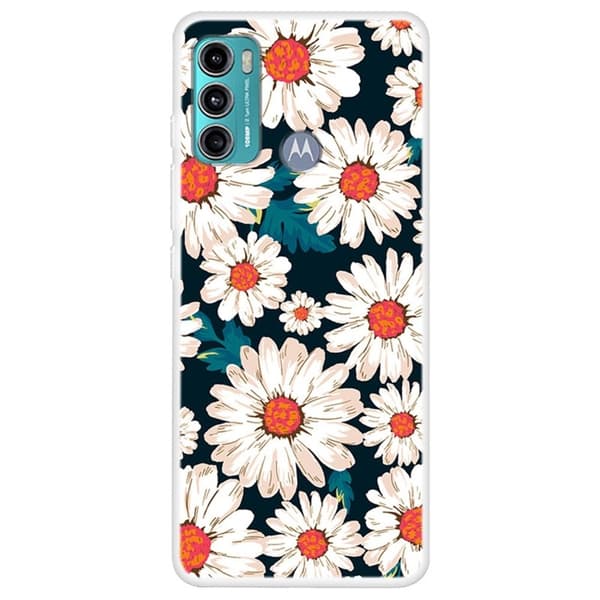 Deco Motorola Moto G60 Etui - Marguerite Multicolor