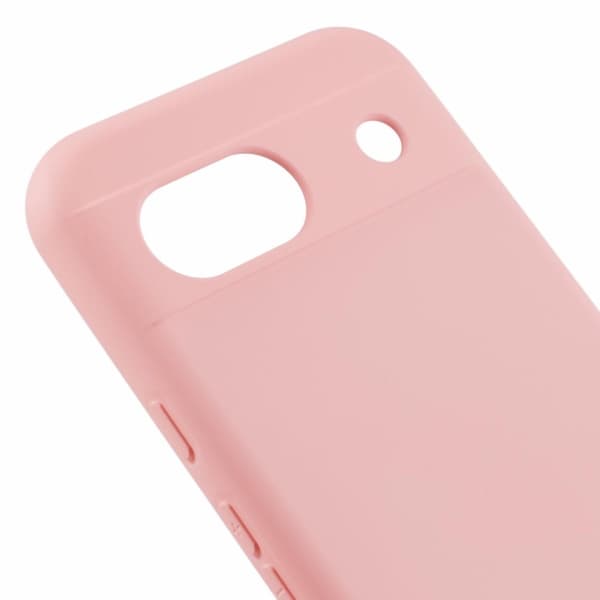 Google Pixel 8a Case Arc Edge 2.0mm Silky Soft Touch Joustava puhelimen kansi - Pinkki Pink