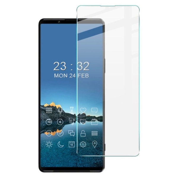IMAK H tempered glass screen protector for Sony Xperia 1 V Transparent