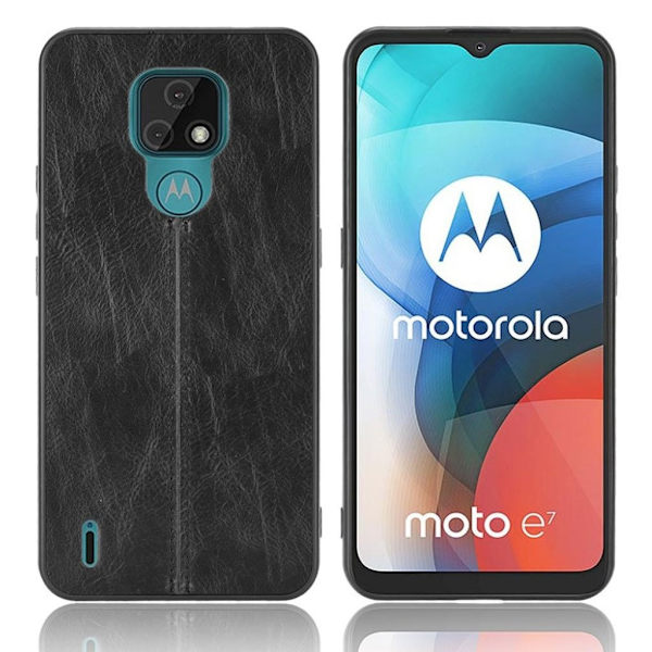 Admiral Motorola Moto E7 Cover - Sort Black