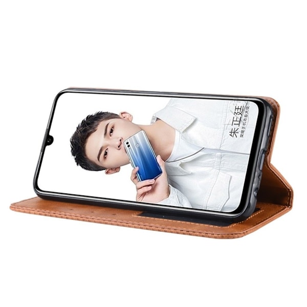 Bofink Vintage läder Huawei P Smart 2019 fodral - Brun Brun