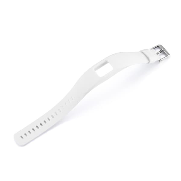 Garmin Vivofit 4 lozenge tekstur TPU silikone urrem - hvid White