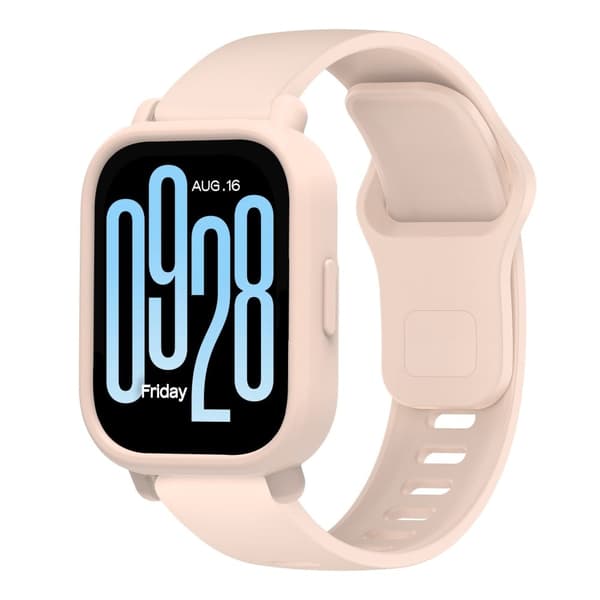 Xiaomi Redmi Watch 5 Active Watch Case Pehmeä silikoni kellon suojus - Pinkki Pink