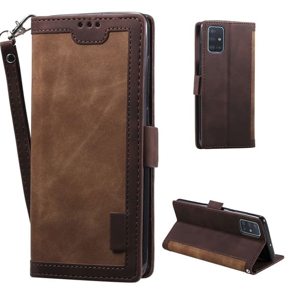 Surburbian Samsung Galaxy A02s Flip etui - Brun Brown