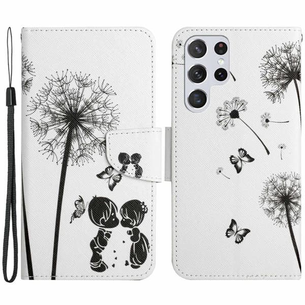 Wonderland Samsung Galaxy S23 Ultra fodral -Vit Vit
