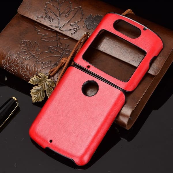 Prestige Etui Motorola Razer 5g - Rød Red