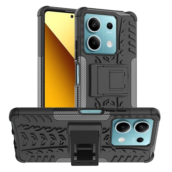 Offroad Xiaomi Redmi Note 13 kotelot - Musta Black