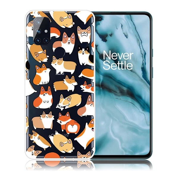 Deco OnePlus Nord N10 5G etui - katte Multicolor