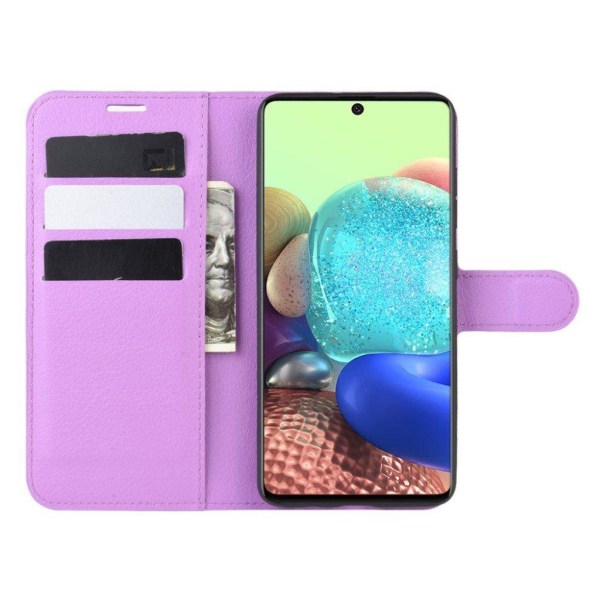 Classic Samsung Galaxy A71 5G Etui - Lilla Purple