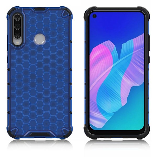 Bofink Honeycomb Huawei P40 Lite E Cover - Blå Blue