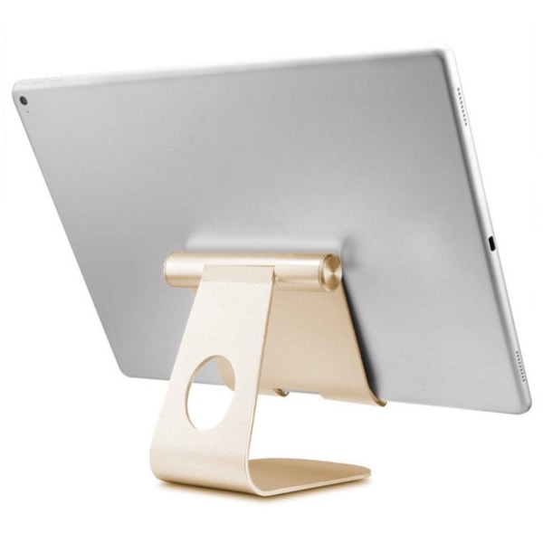 Universal foldable tablet desktop holder - Gold Guld