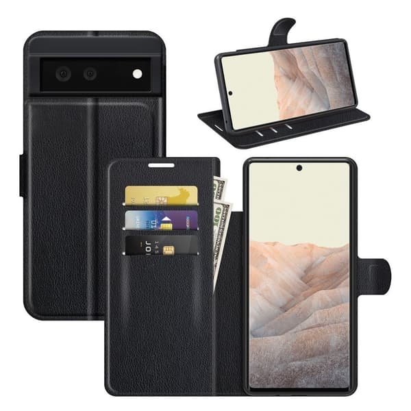Classic Google Pixel 6 fodral - Svart Svart