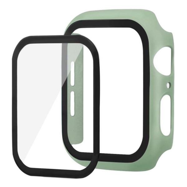 Apple Watch Series 5 44mm kestävä kumipäällysteinen kotelo - Vaaleanvihreä Green