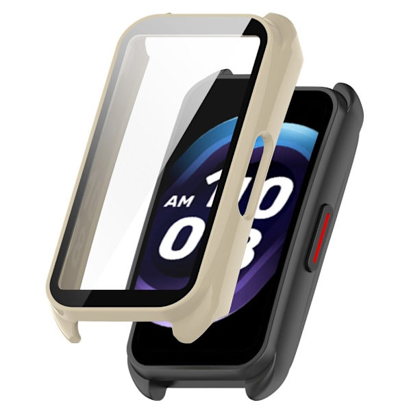 Keep B4 protective cover with tempered glass - Ivory White Vit