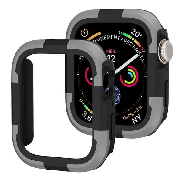 Apple Watch Series 8 (41 mm) beskyttelsesdeksel - Grå Silver grey
