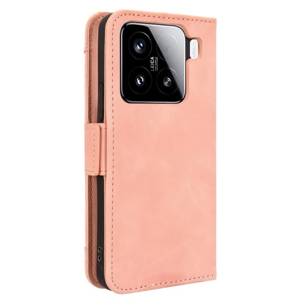 Xiaomi 15 Pro moderni nahkainen lompakkokotelo - Pinkki Pink