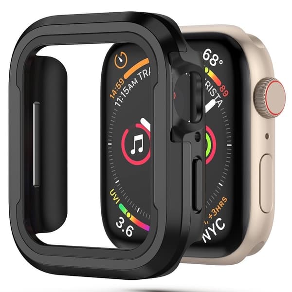 Apple Watch SE 2022 (44mm) cover i aluminiumslegering - Sort Black