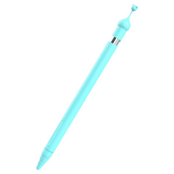 Silikonskydd för Apple Pencil med tecknad design - Mintgrön Grön