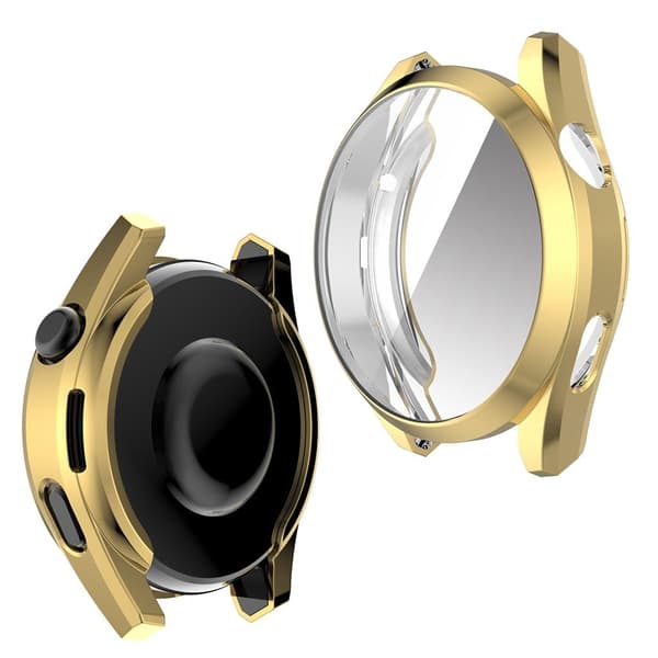 Huawei Watch 3 Pro galvaniseret designcover - Guld Gold
