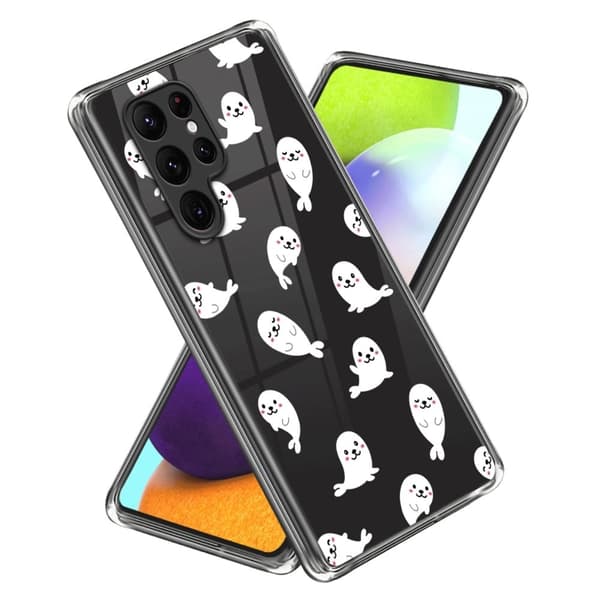 Deco Samsung Galaxy S24 kotelot - Hylkeet White