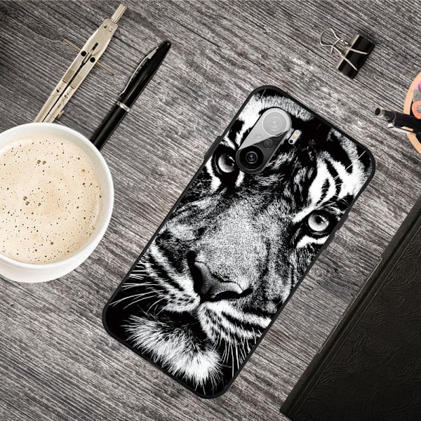 Imagine Xiaomi Mi 11i / K40 Pro Plus / Poco F3 Suojakotelo - Tiikeri Black