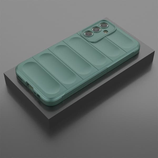 Blødt grebsformet Samsung Galaxy A15 cover - Grøn Green
