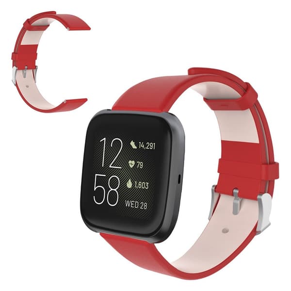Fitbit Versa / Versa 2 / Versa Lite hållbar klockarmband - röd Röd