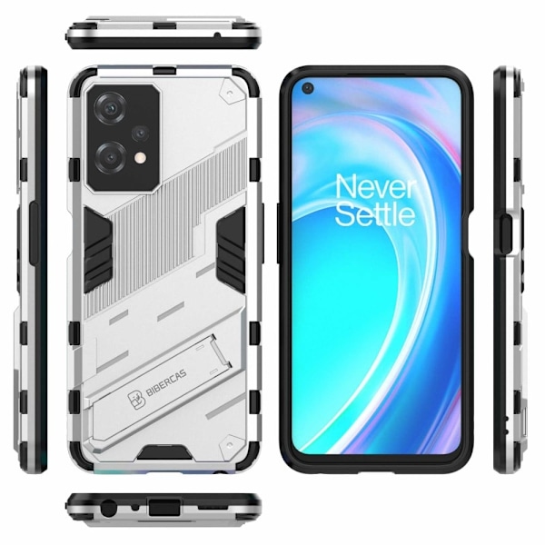 Stöttåligt OnePlus Nord CE 2 Lite 5G hybridskal - Silver/Grå Silvergrå