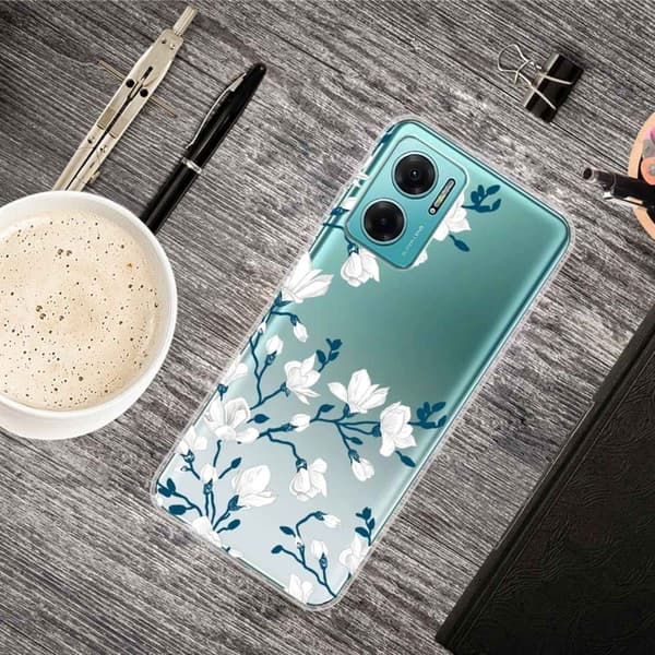 Deco Xiaomi Redmi Note 11E cover - Hvid White