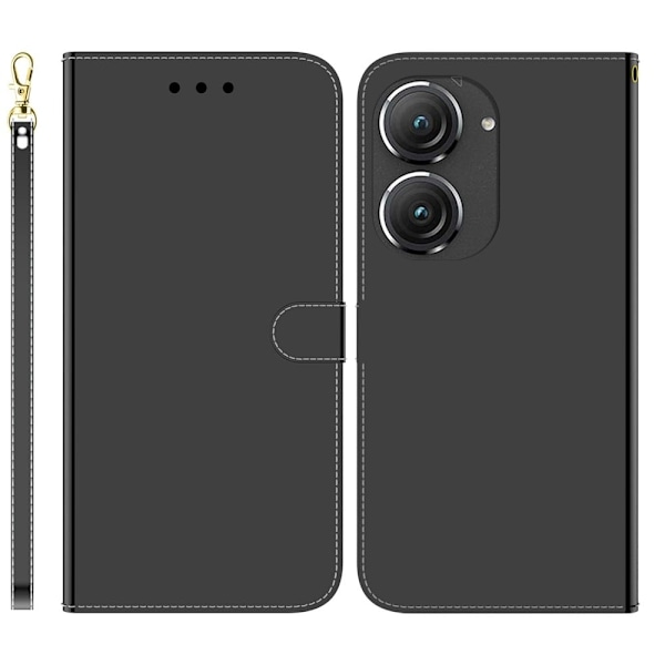 Mirror ASUS Zenfone 9 Flip Etui - Sort Black