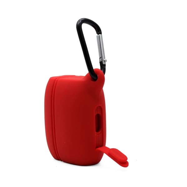 Jabra Elite Active 65t silikoneetui med spænde - Rød Red