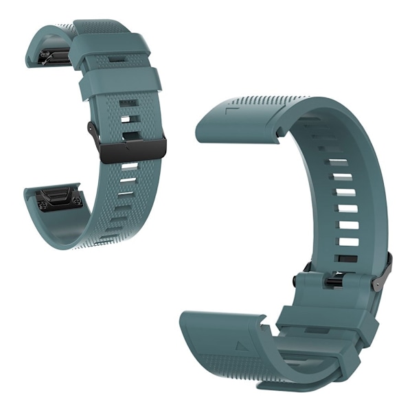 Garmin Fenix 6X / 6X Pro / Fenix 5X / Fenix 5X Plus klockarmband i silikon - Ljusgrön Grön