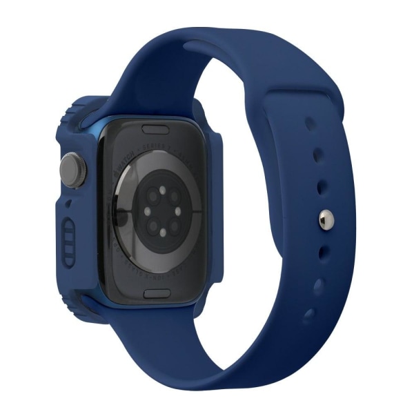 Apple Watch 40 mm cover med hærdet glas - Midnatsblå Blue