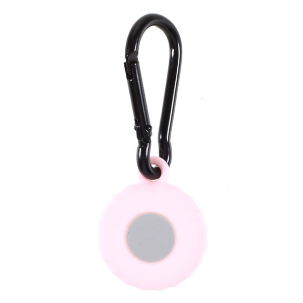 Silicone case with key ring for AirTags - Pink Rosa