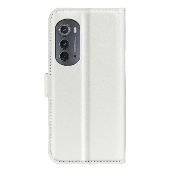 Classic Motorola Moto Edge 2022 Flippetui - Hvit White
