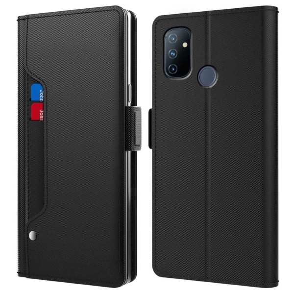 Phone Suojakotelo With Make-up Mirror And Slick Design For OnePl Black
