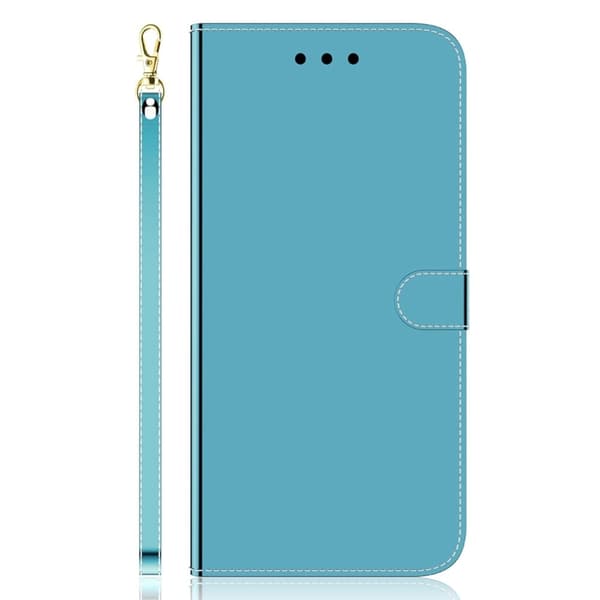 Mirror iPhone 14 Pro Max flip-etui - Blå Blue