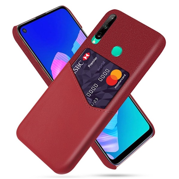 Bofink Huawei P40 Lite E kortdeksel - Rød Red