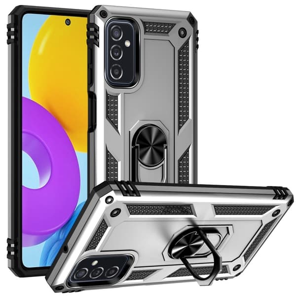 Bofink Combat Samsung Galaxy M52 5G skal - Silver/Grå Silvergrå