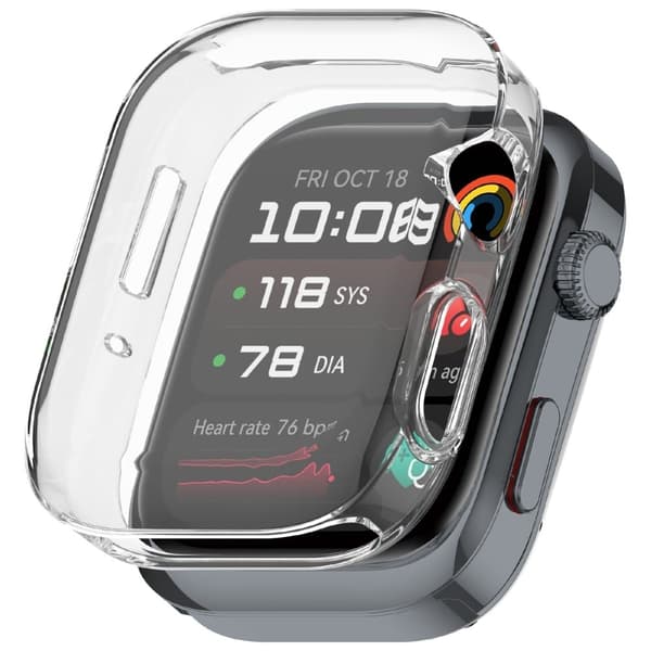 Huawei Watch D2 Flexible Watch Case Full Dekselage Protective Deksel (Does Not Affect ECG Function) - Transparent Transparent