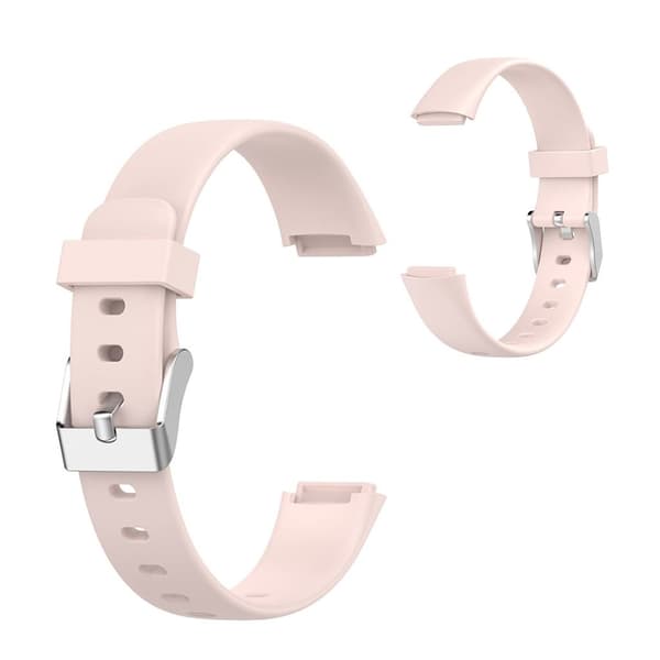 Fitbit Luxe klockarmband i silikon - Ljusrosa / Storlek: L Rosa