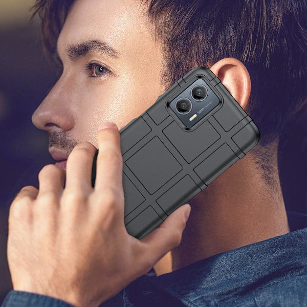 Rugged Shield Etui Motorola Moto G (2023) - Sort Black