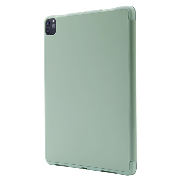 iPad Pro 12.9 (2022) / (2021) / (2020) tredubbelt läderfodral - Grön Grön