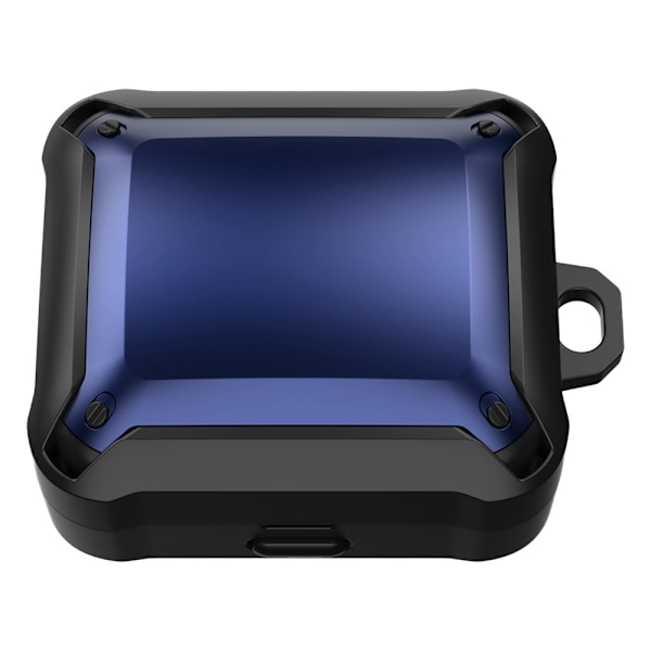 Sony LinkBuds -suojakotelo koukulla - Musta / Sininen Blue