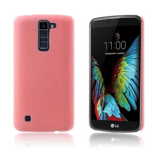 Christensen LG K10 Plastikkdeksel - Rosa Pink