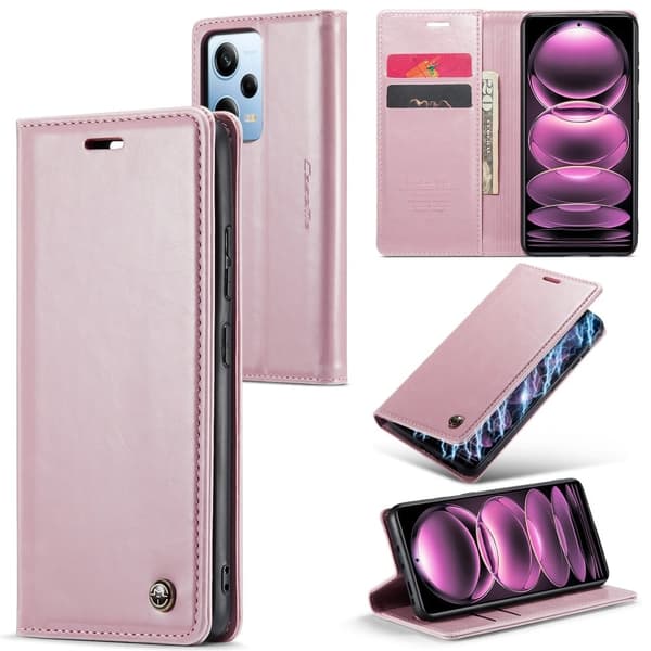 CaseMe Xiaomi Poco X5 Pro / Redmi Note 12 Pro / Note 12 Pro Speed Smooth Fodral - Rosa Rosa