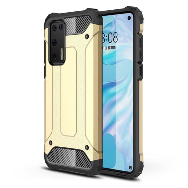 Armour Guard Huawei P40 skal - Guld Guld