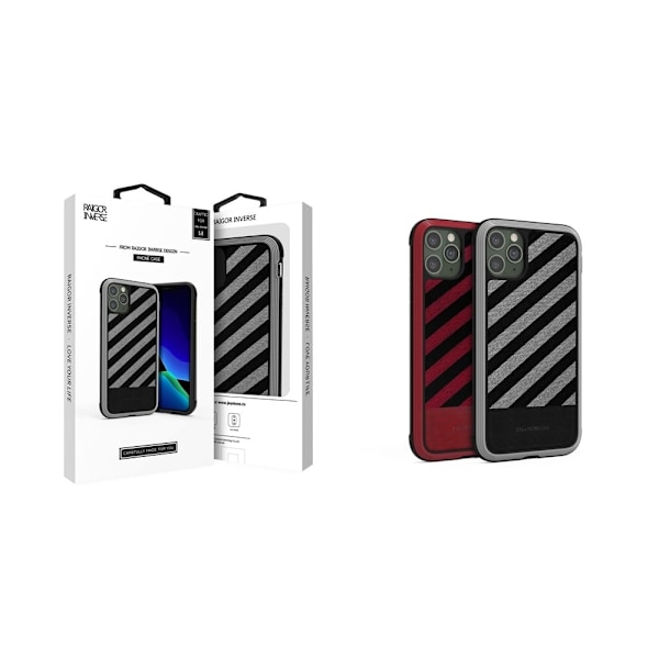 Raigor Inverse CAMILLE cover til iPhone 11 Pro Max - Rød Red