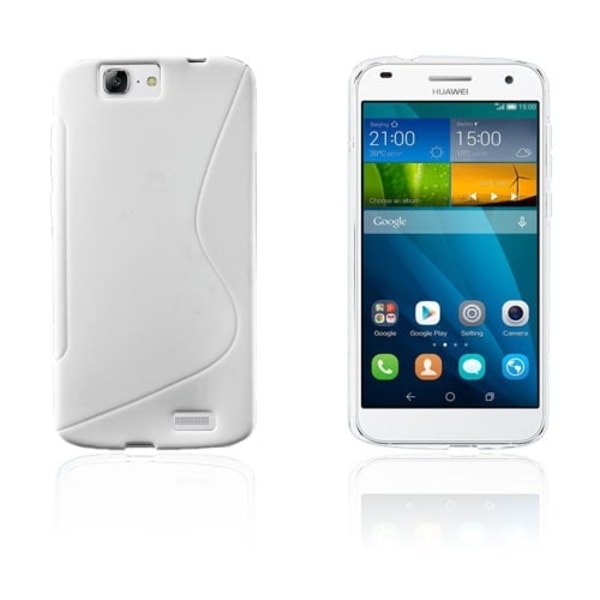 Lagerlöf Huawei Ascend G7 Skal - Vit Vit